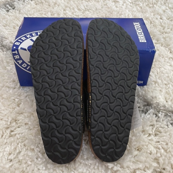 Birkenstock Gizeh Shiny Python Black asst go - Picture 2 of 5